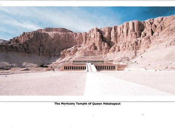 The Mortuary Temple Of Queen Hatshepsut