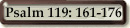 Psalm 119: 161-170