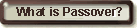 What is Passover?